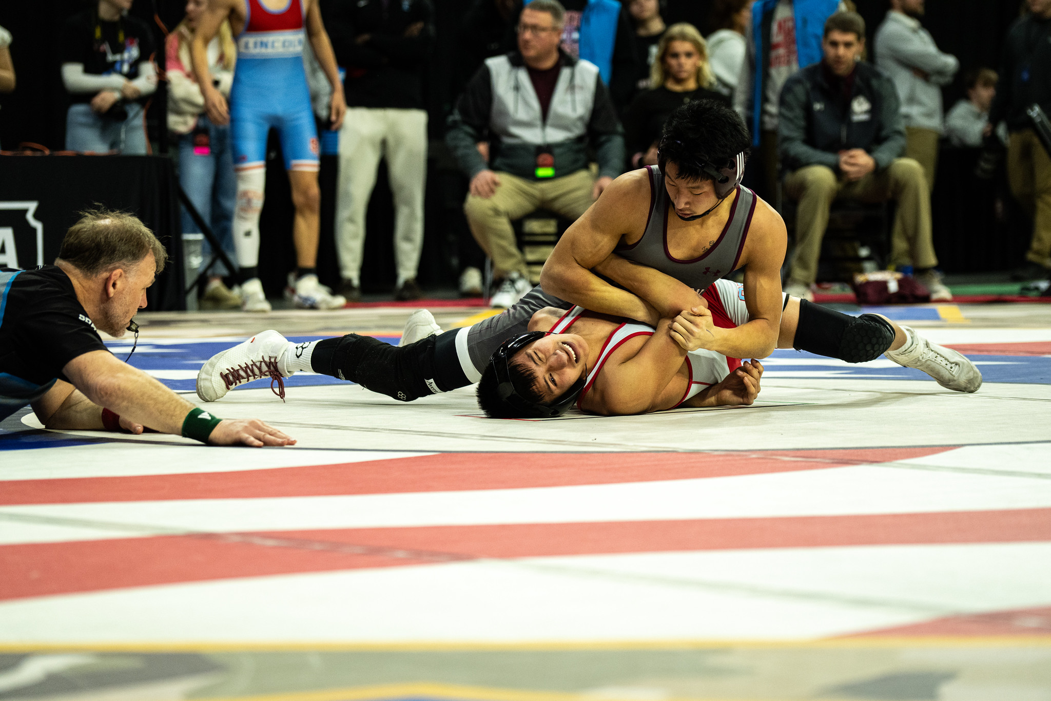Four Madison Wrestlers will compete in the semifinals today of the State Wrestling Tournament in Sioux Falls. 