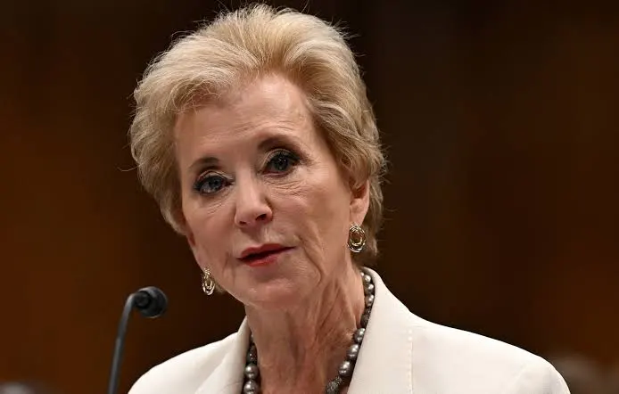 Education Secretary Linda McMahon visits Colman-Egan