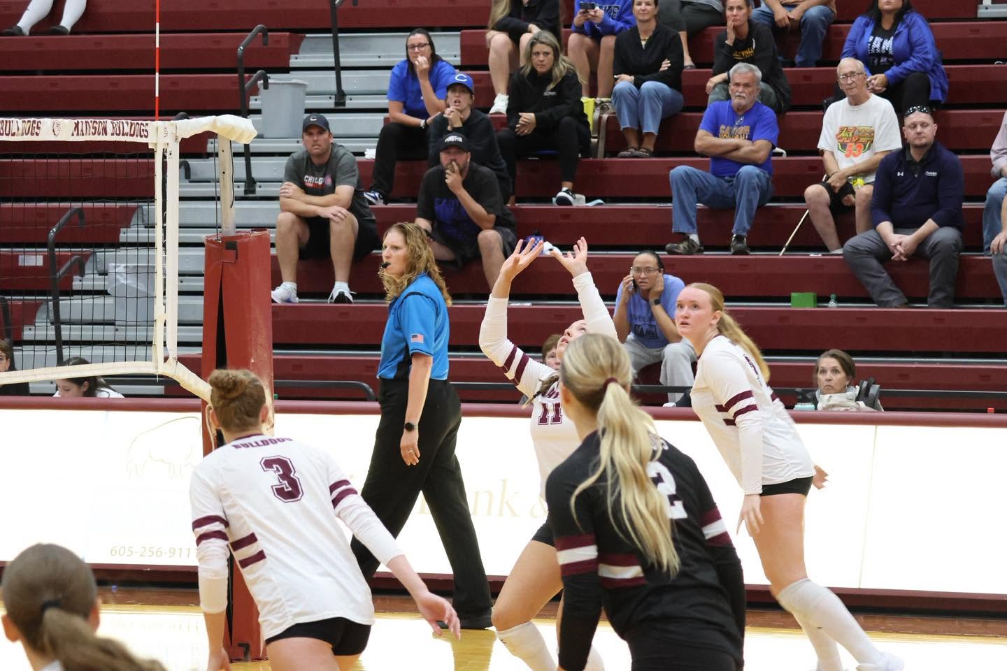 Madison Volleyball Wins Five-Set Thriller Over Canton