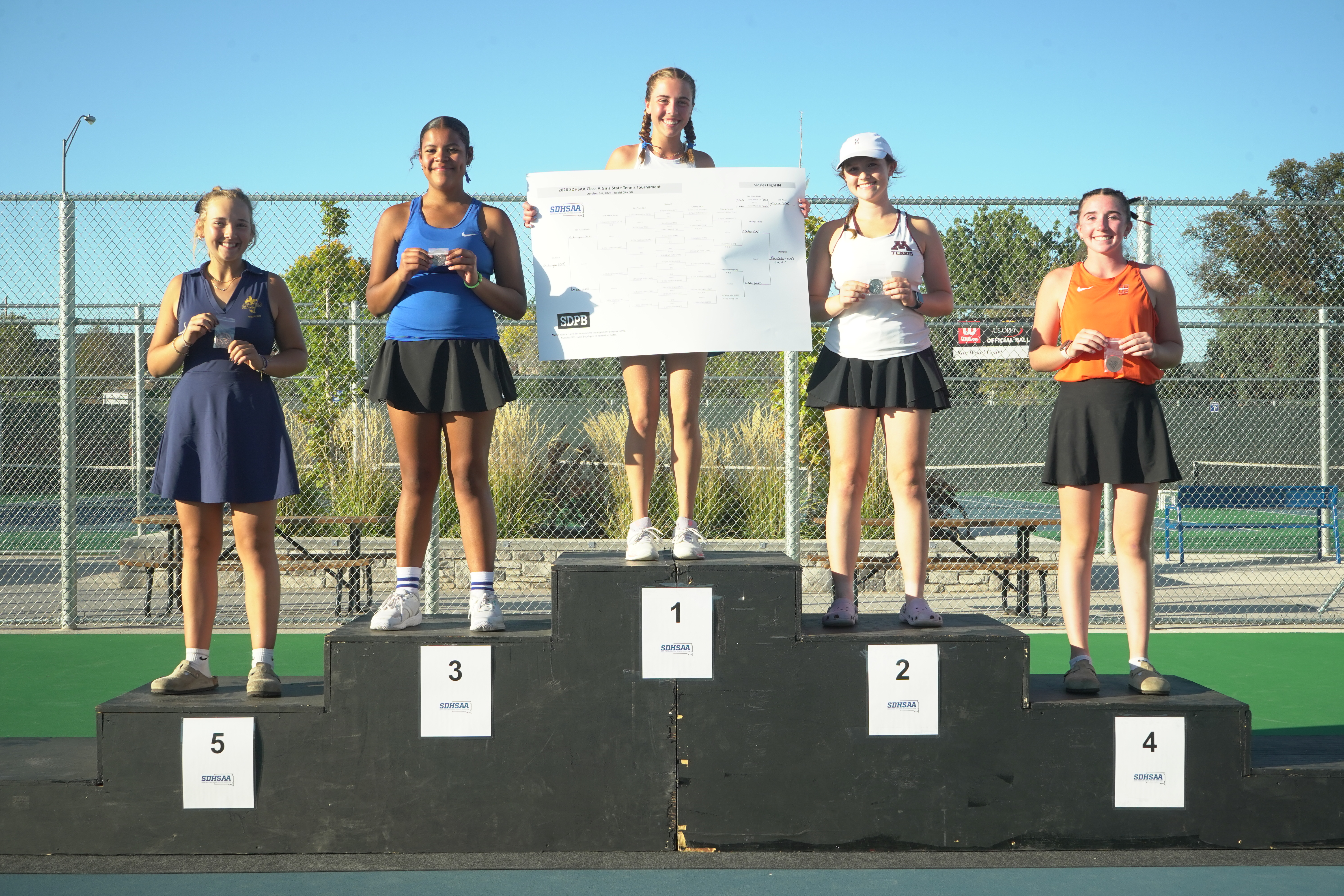 Madison’s Sahr places 2nd in Flight 4 singles at State Tournament
